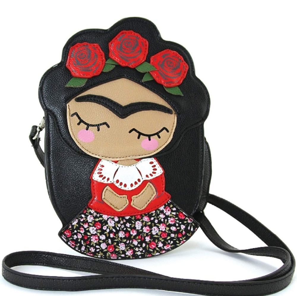 Sleepyville Frida Kahlo crossbody novelty bag